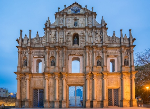 マカオ_聖ポール天主堂跡